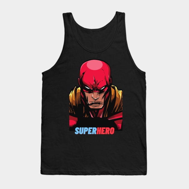 Superhero Tank Top by iconking